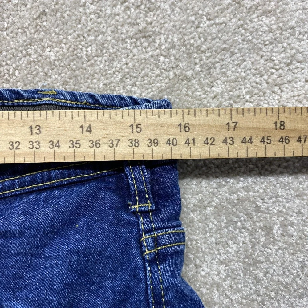 Duke Haband Shorts Mens 32 Denim Stretch Jean‎ Casual Relaxed Fit Knee Length